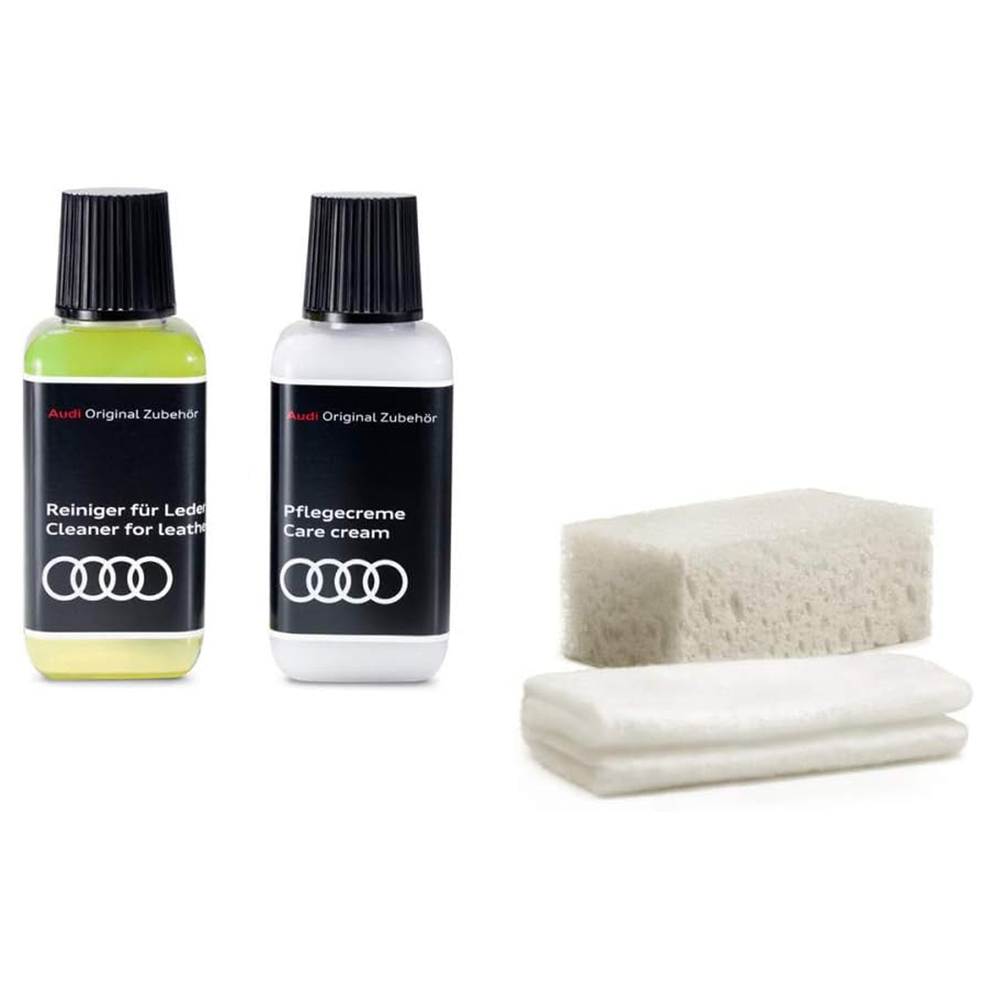 Pachet intretinere interior de piele Audi cu 4 accesorii