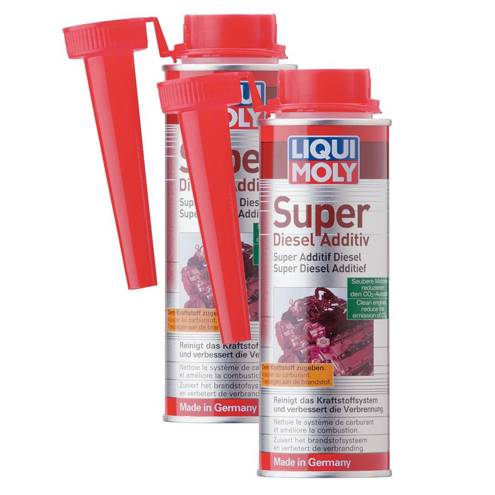 Pachet 2 x Aditiv motorina Liqui Moly Super diesel 250 ml