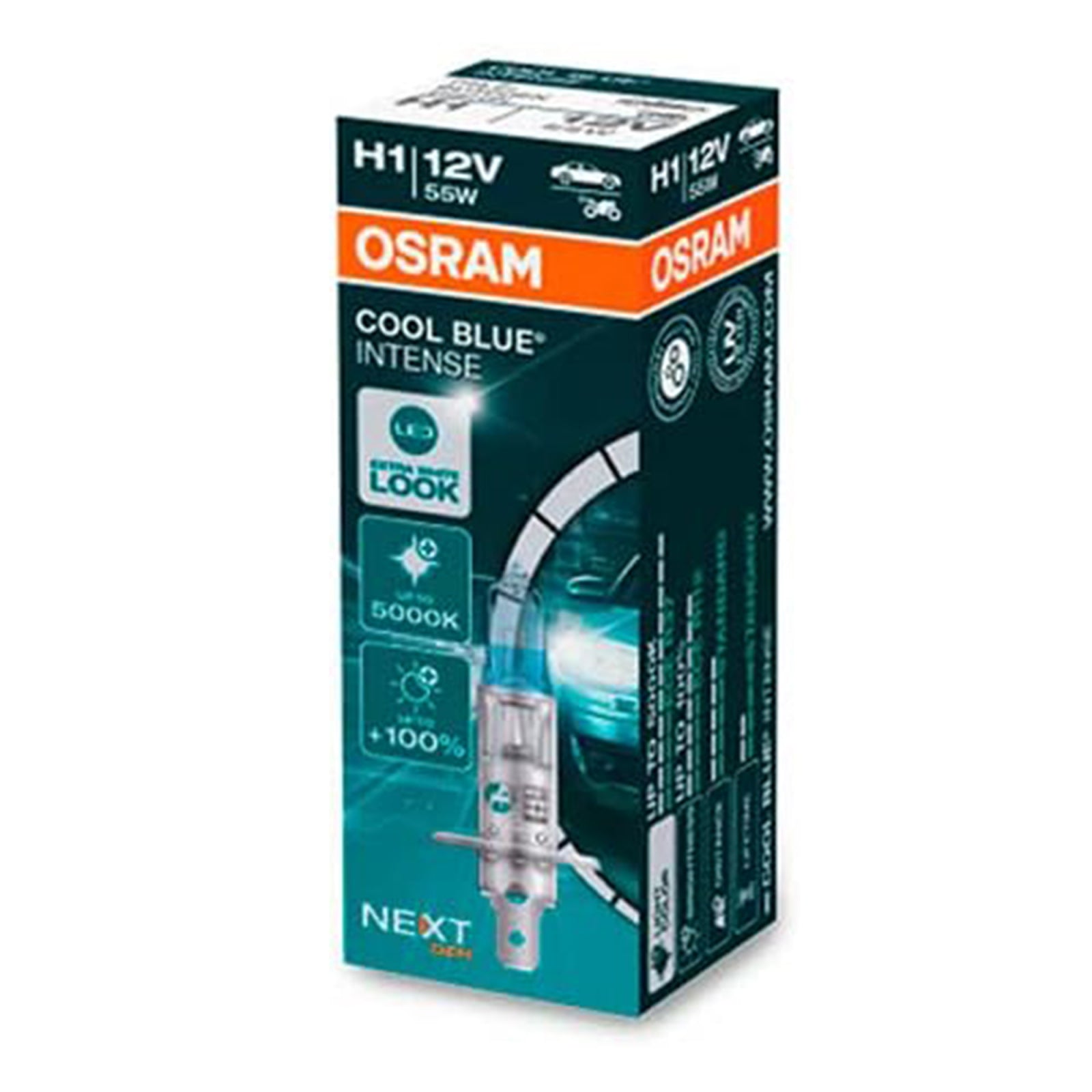 Bec halogen H1 12V Osram Cool Blue Intense NextGen