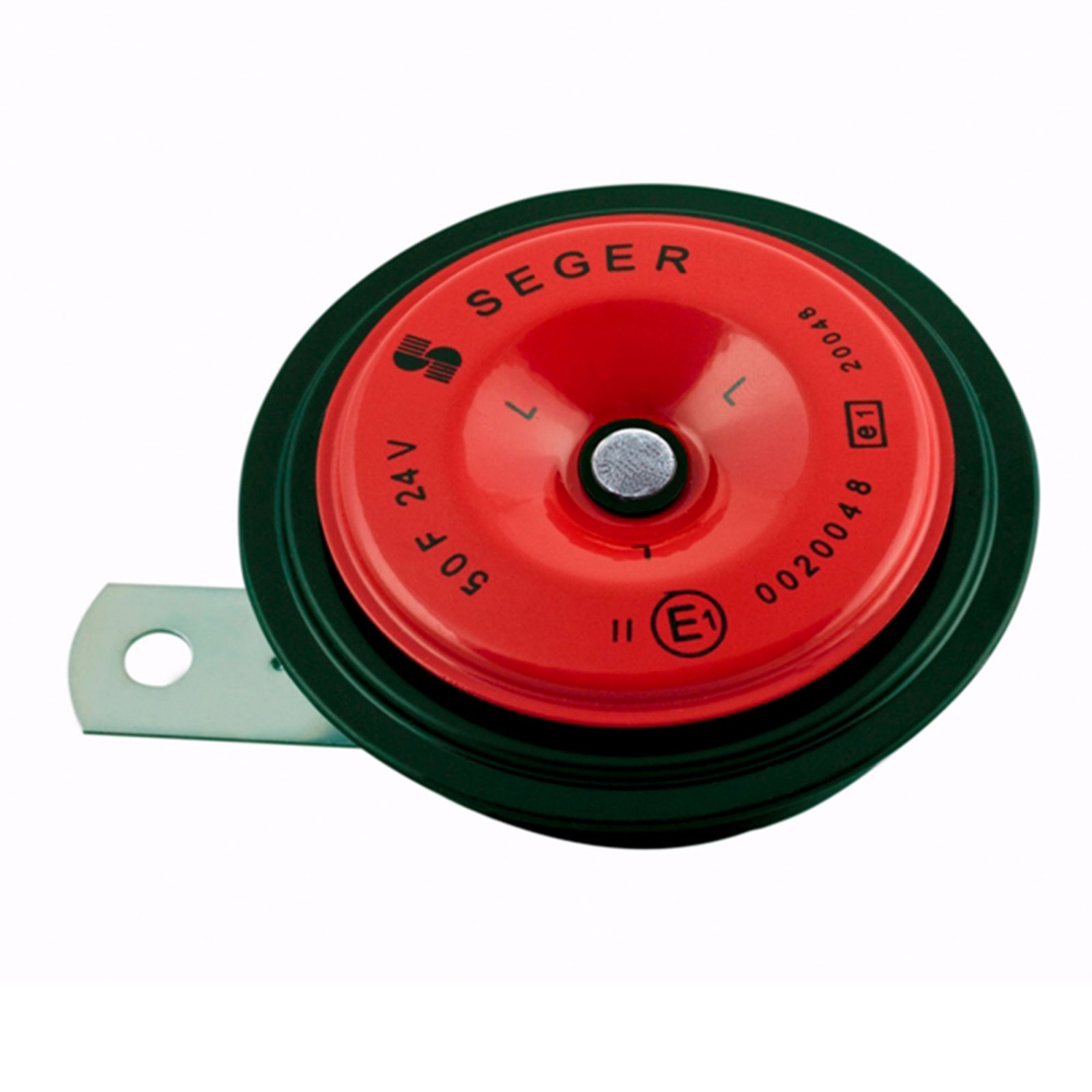 Claxon electromagnetic Seger tip disc, 24V, 3A, ton jos