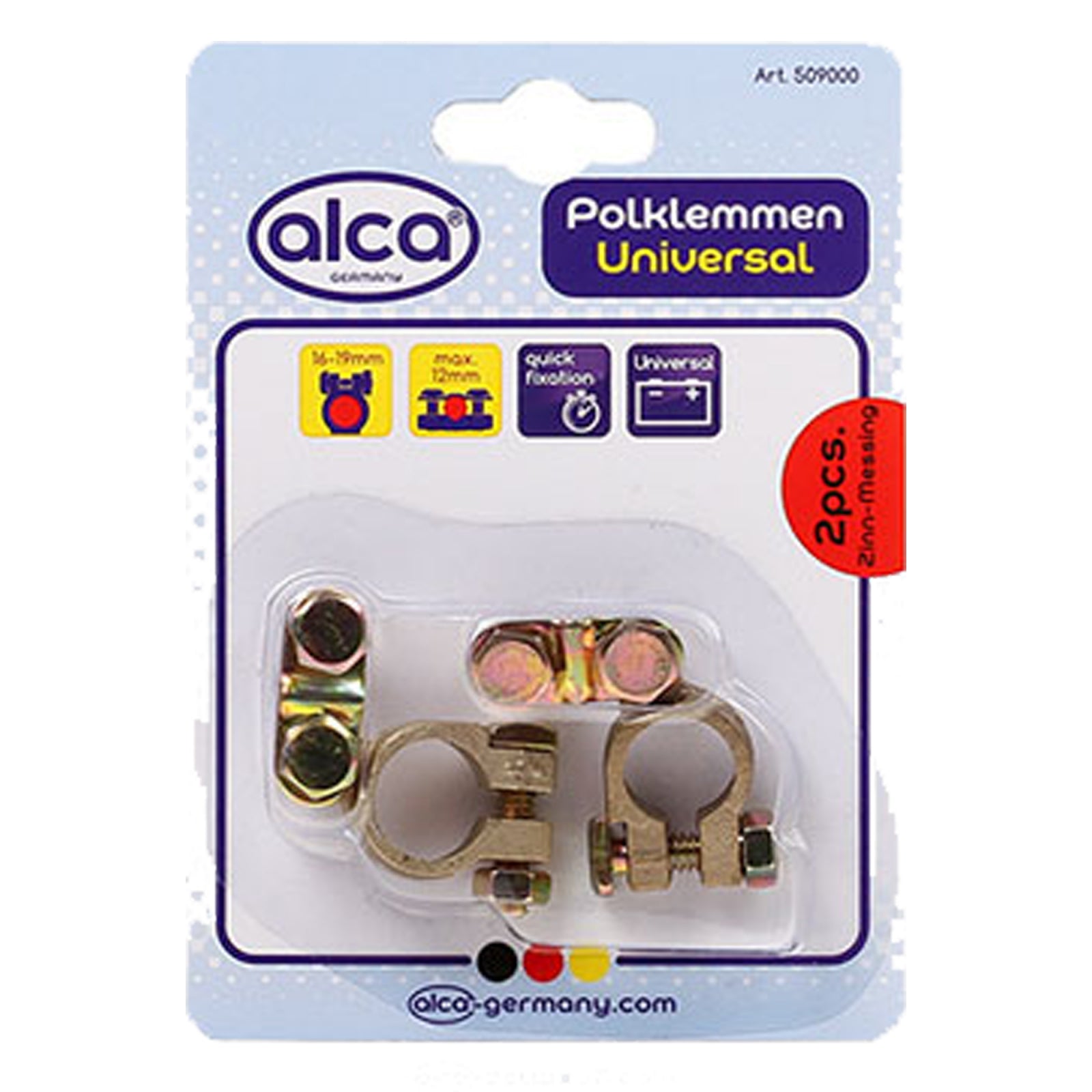 Set 2 borne Alca pentru baterie