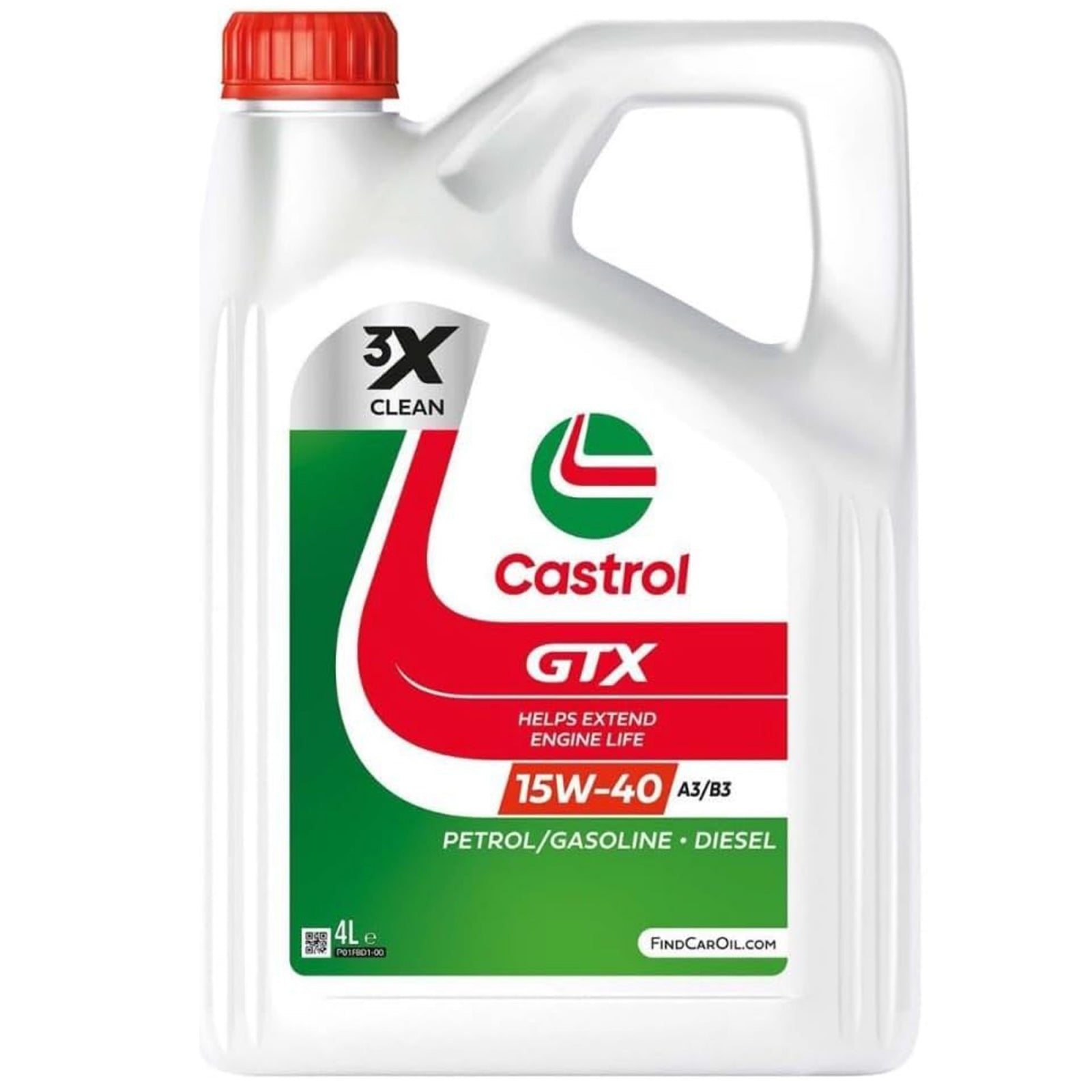 Ulei Castrol GTX 15W40 A3/B3 4 litri